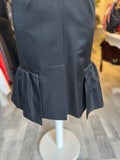 Pre Loved Prada Black Fitted Cocktail Dress size 42 UK10