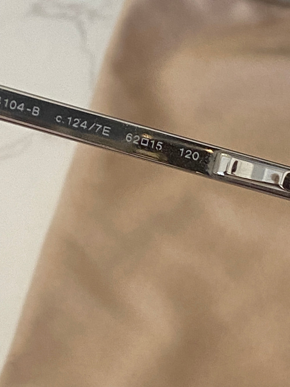 Pre Loved Chanel Vintage Rimless Diamante Sunglasses