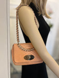 Mulberry Cecily Shoulder Bag in Plaster Pink Exotic Leather