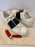 Pre Loved Valentino Garavani White Open Sneaker size uk4