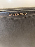 Pre Loved Givenchy Black Leather Antigonia Clutch