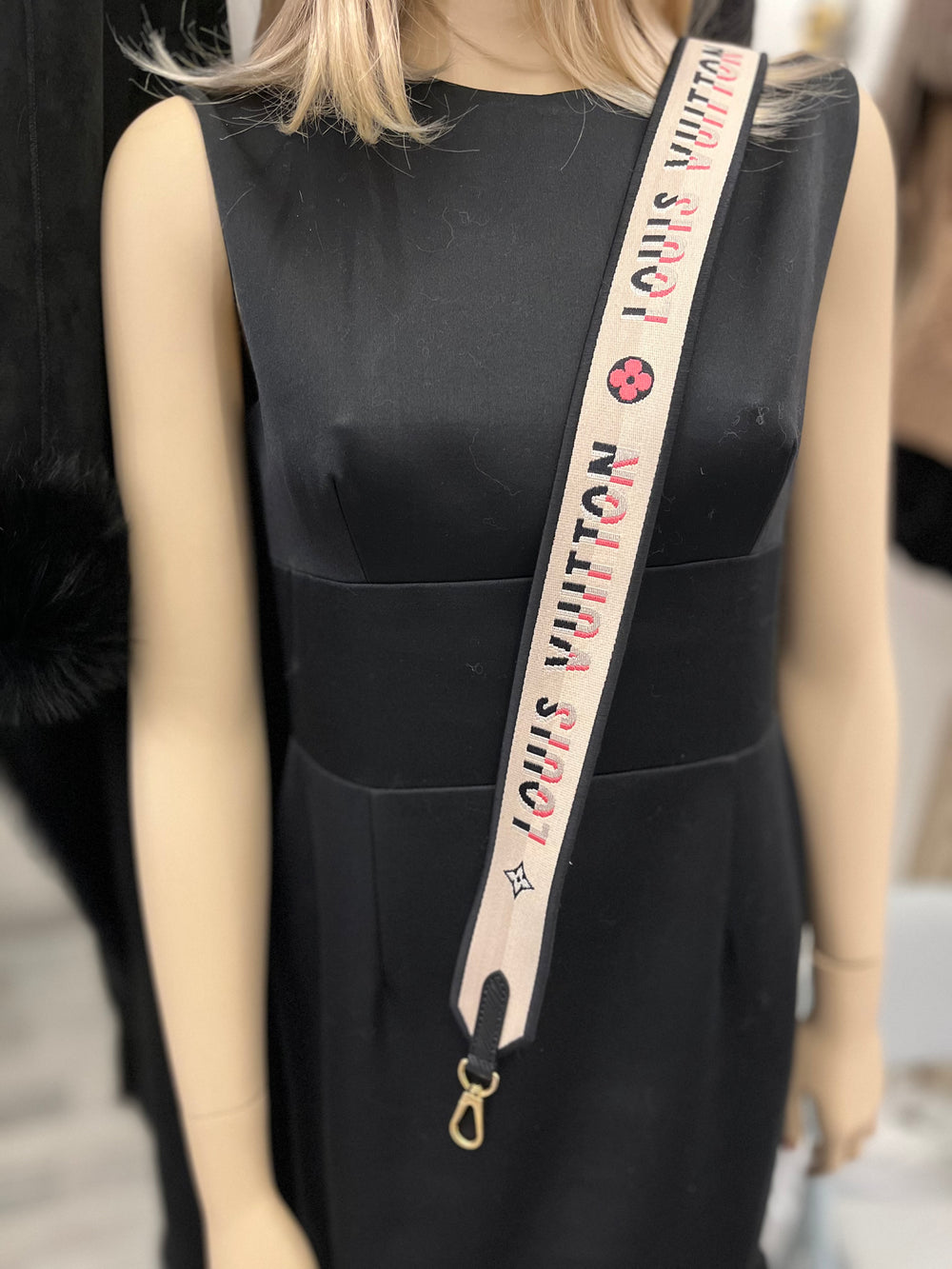 Pre Loved Louis Vuitton Logo Shoulder Strap **reserved S**