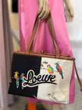Pre Loved Loewe Paula’s Ibiza Small Cushion Tote Bag