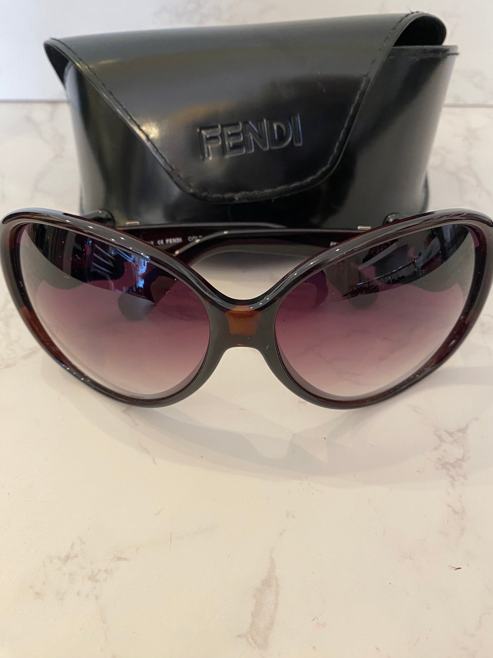Pre Loved Fendi Buckle Sunglasses (excellent) **RESERED**