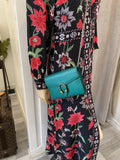 Pre Loved Gucci Dionysus Wallet on a Chain in Emerald Green - Excellent