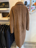 Max Mara Long Brown Teddy Coat UK 10 - Oversized (reserved)