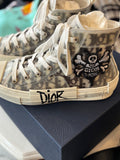 Pre Loved Dior B23 High-Top Sneakers Shawn Stussy Collaboration - UK 6