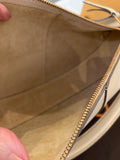 Pre loved Tod's T Case Hobo Shoulder Bag Natural Leather (excellent)