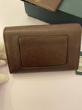 Pre Loved Mulberry Medium Darley Wallet in Oxblood With Matching Passport Cover (excellent)