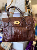 Pre Loved Mulberry Bayswater in Chocolate Brown Congo Leather
