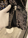 Pre Loved Alex Perry Black Sequin Dress uk8