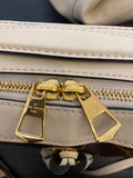 Pre Loved Louis Vuitton Saintonge Crossbody , Monogram & Cream
