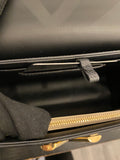 Louis Vuitton Twist MM in Black Epi Leather with Jacquard Bandouliere Strap