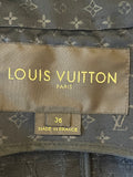 Pre Loved Louis Vuitton Coat with Fur Collar UK 8
