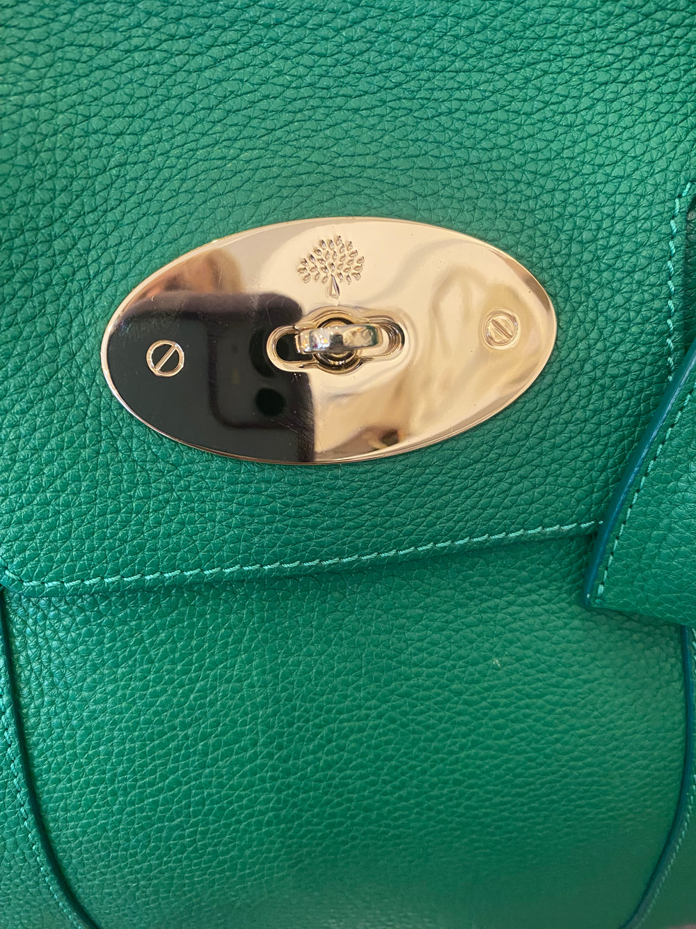 Pre Loved Mulberry Bayswater in Mulberry Jungle Green