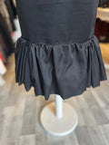 Pre Loved Prada Black Fitted Cocktail Dress size 42 UK10