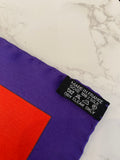 Pre Loved Hermes Pocket Square Grand Fonds (excellent)