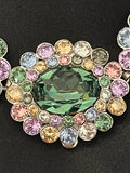 Pre Loved Miu Miu Crystal Necklace, Bracelet & Earrings