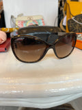 Pre Loved Chanel Tortoiseshell Sunglasses with Bronze Crystals (excellent)
