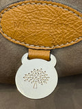 Pre Loved Mulberry Bayswater in Ochre Crackled Patent Leather