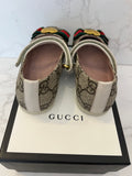 Preloved Gucci Girl’s GG Monogram Ballerina Flats size 24