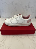 Pre Loved Valentino Backnet Perforated Leather Trainers UK 5.5