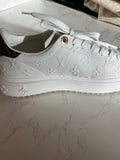 Pre Loved Louis Vuitton Time Out Sneakers UK6.5
