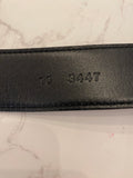 Pre Loved Prada  Logo Belt 90cm (excellent)