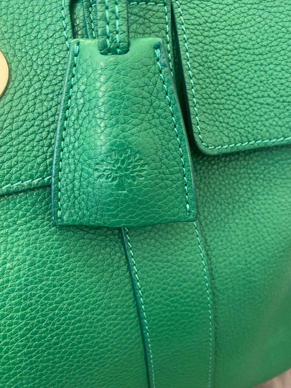 Pre Loved Mulberry Bayswater in Mulberry Jungle Green