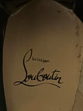 Pre Loved Christian Louboutin Gena Suede Boots uk 6 (new) **reserved**