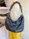 Pre Loved Louis Vuitton Vintage Olympe Nimbus PM in Anthracite Grey Embossed Leather