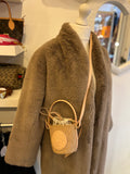Chloe Mini Basket Crossbody Bag in Apricot (new)