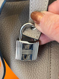 Pre Loved Hermes Picotin GM 26 Lock in Etoupe Clemence Leather (Excellent) Reserved J