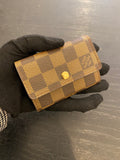 Louis Vuitton Coin Purse in Damier Ebene