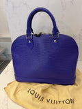 Pre Loved Louis Vuitton Alma PM in Purple Epi Leather (excellent)