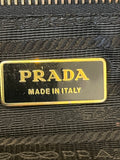 Prada Vintage Leather Bow Clutch Bag