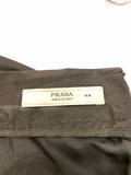 Pre Loved Prada Black Bow Detail Short Skirt size 44 uk 12