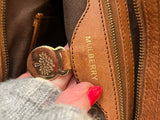 Pre Loved Mulberry Blenheim Tote Bag in Oak