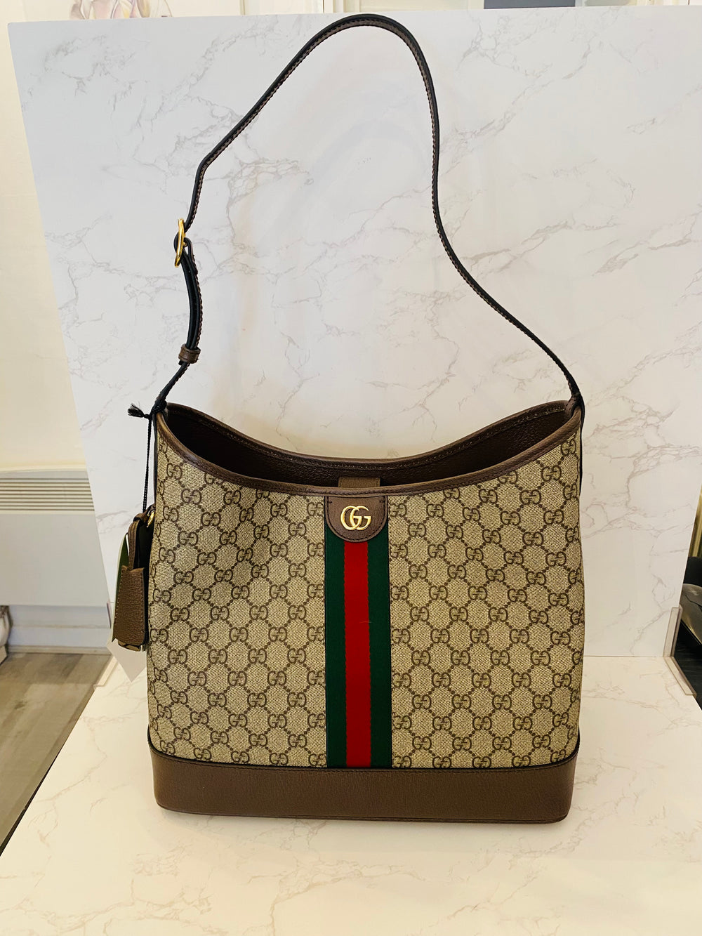 Pre Loved Gucci Ophidia Large Shoulder Bag (new)