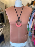 Pre Loved Hermes Silk Dark Rose Sleeveless Knit Top size 36 uk8 (excellent)