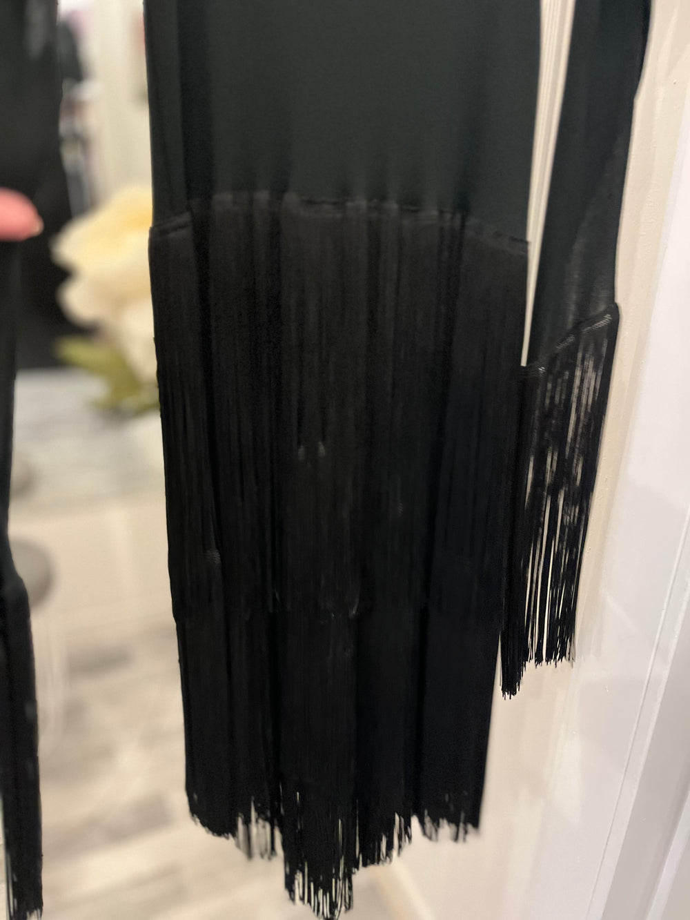 Pre Loved Moschino Fringed Dress size UK 8 (Excellent)