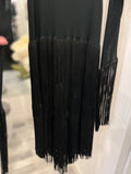 Pre Loved Moschino Fringed Dress size UK 8 (Excellent)