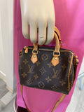 Pre Loved Louis Vuitton Monogram Nano Speedy **reserved**
