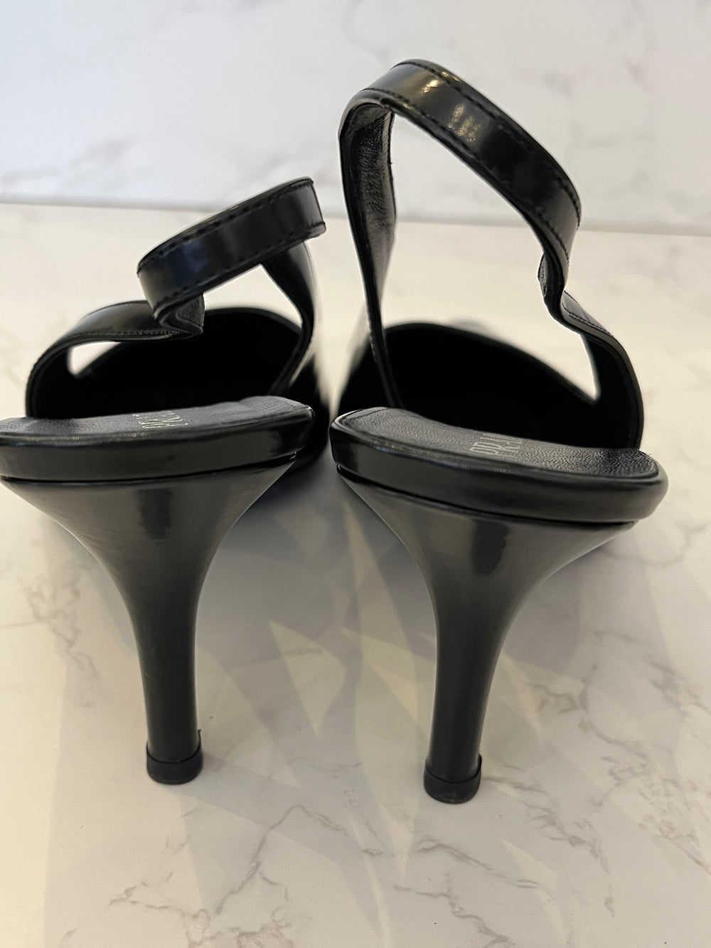 Pre Loved Prada Black Slingbacks UK5 (New)