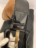 Pre Loved Black Patent Fendi Belt size 75cm (fits uk8-10)
