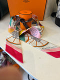 Hermes Springs Silk Twilly