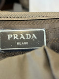 Prada Re-Nylon Backpack in Olive Grey