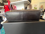 Chanel Vertical Stitched CC Jumbo in Black Lambskin Leather