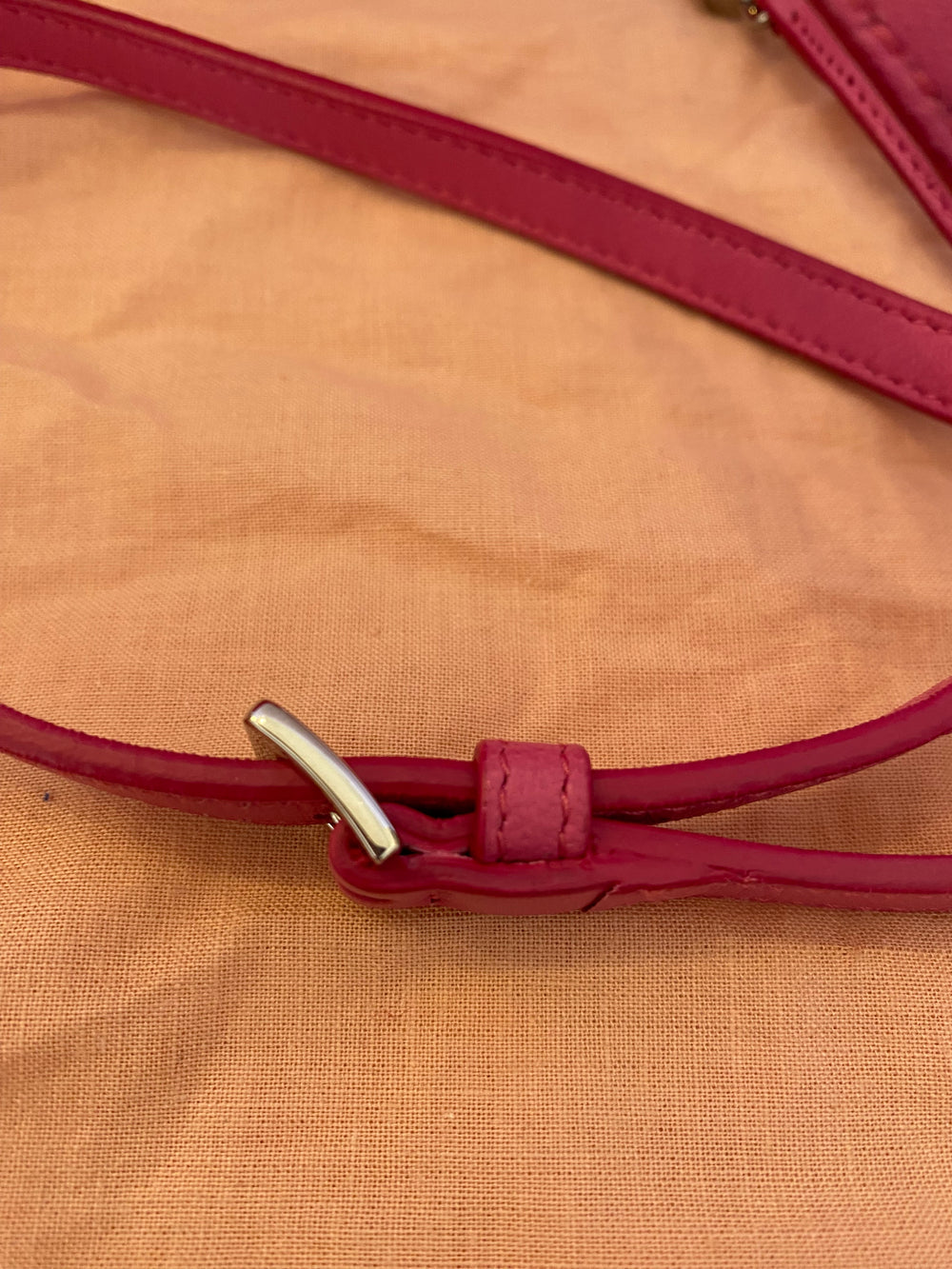 Pre Loved Miu Miu Pink Cotton Crystal Shoulder /Clutch Bag