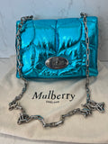 Preloved Mulberry Little Softie in MetallicTeal (excellent)
